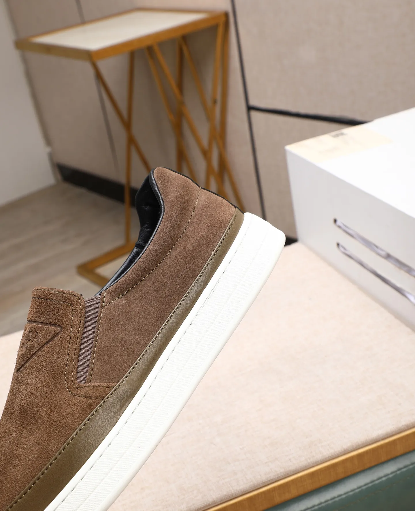 Men's men's shoes 💰440 🌹🌹[PRADA—Prada] latest model 🙈original replica! 👟👟👟Available here. The workmanship is top-notch. The upper is made of Italian 🇮🇹Imported calfskin. ❗️Breathable genuine leather lining @Suitable for travel. The original version has an enlarged engraved sole, making it suitable for all kinds of travels, showing low-key luxury. Let quality speak for itself. Color: Size: 38-44